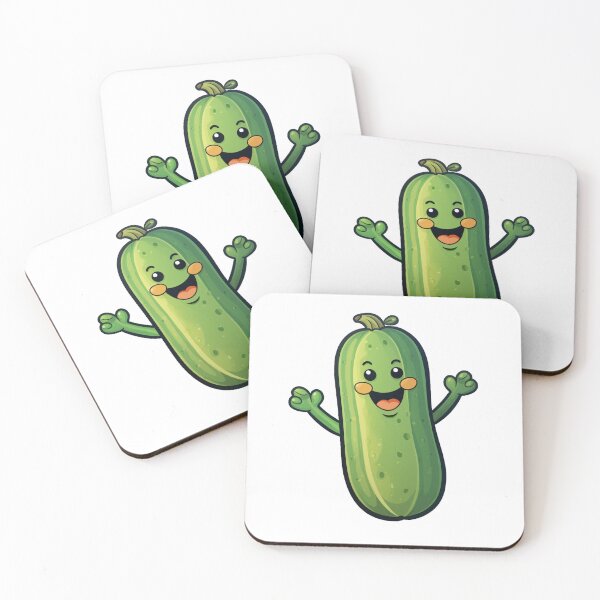 Item preview, Happy zucchini hands up design designed and sold by SmileshareShop.