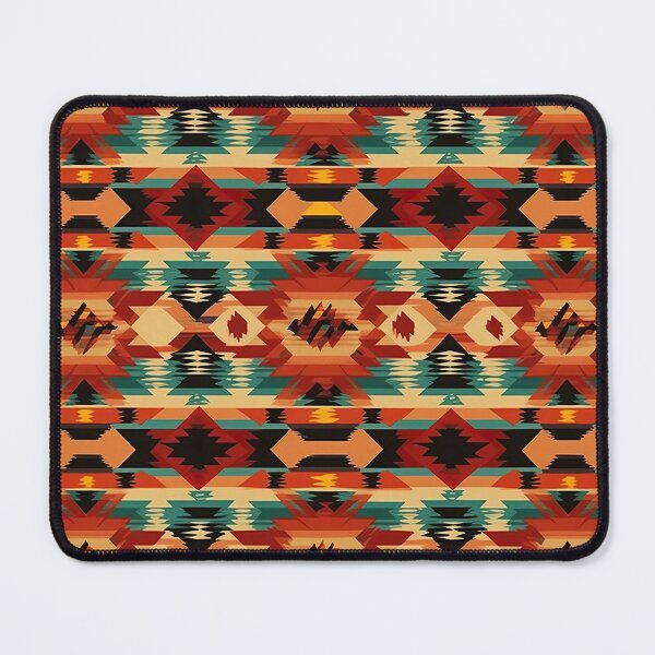 Item preview, Summery pattern reminiscent of Native American style designed and sold by Pflugart.