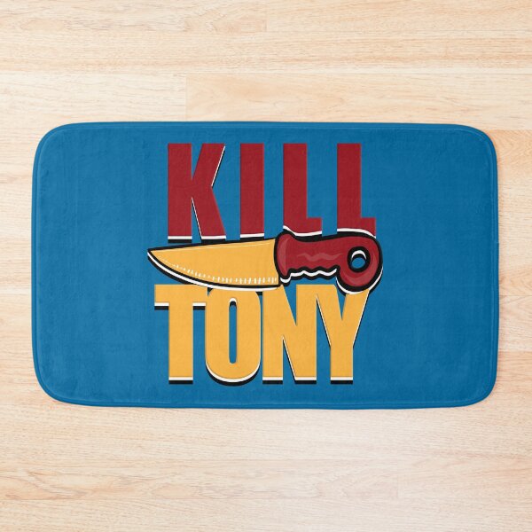 Item preview, Kill Tony Cartoon Knife Design In Red And Yellow Outlined designed and sold by Kill Tony Fan Designs.