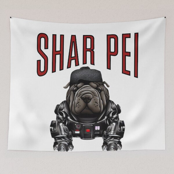 Item preview, "Shar Pei Lets Play" bY Hunzinator designed and sold by HUNZINATOR.