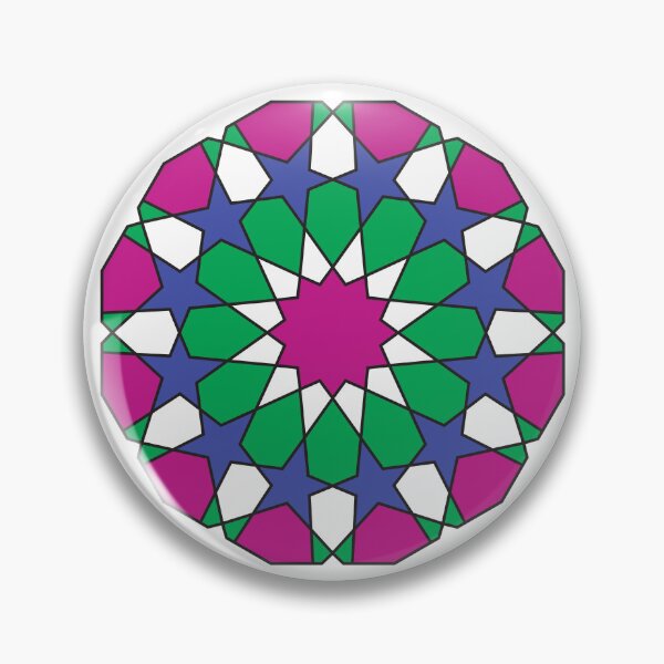 Item preview, Fairy Blossoms Moroccan Mosaic pattern designed and sold by SalxSal.