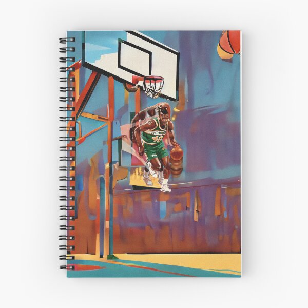 Item preview, Vintage Basketball 91 - Kemp - Water Court designed and sold by InsideOutCards.