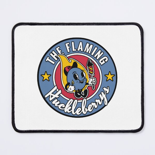 Item preview, The Flaming Huckleberrys Badge   designed and sold by FrankHes.