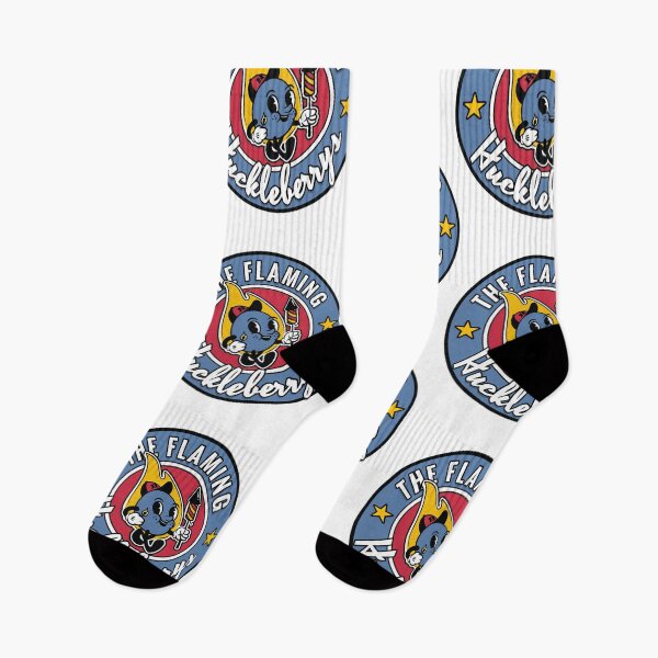 Item preview, The Flaming Huckleberrys Badge   designed and sold by FrankHes.