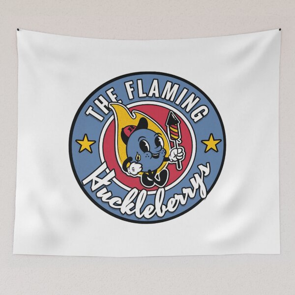Item preview, The Flaming Huckleberrys Badge   designed and sold by FrankHes.