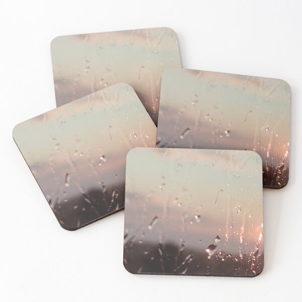 Item preview, Beautiful Raindrops Sunset Nature  designed and sold by HANULECHKA.