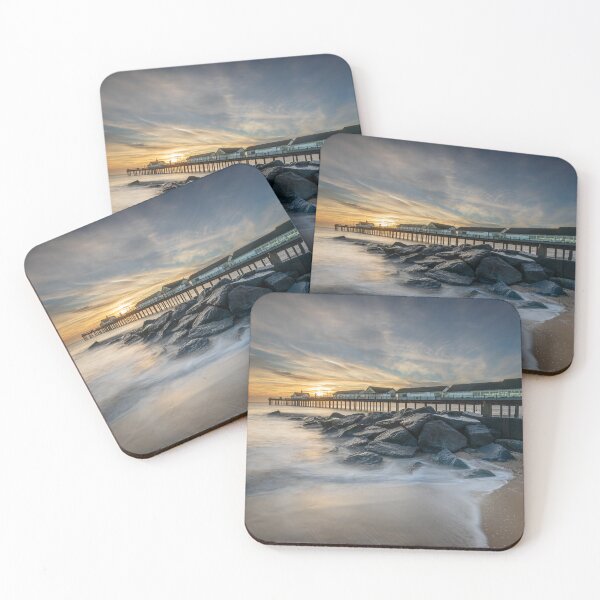 Item preview, Christmas Eve Sunrise Over Southwold Pier designed and sold by dp-images.