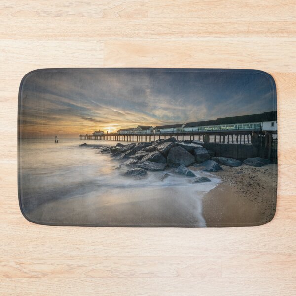 Item preview, Christmas Eve Sunrise Over Southwold Pier designed and sold by dp-images.