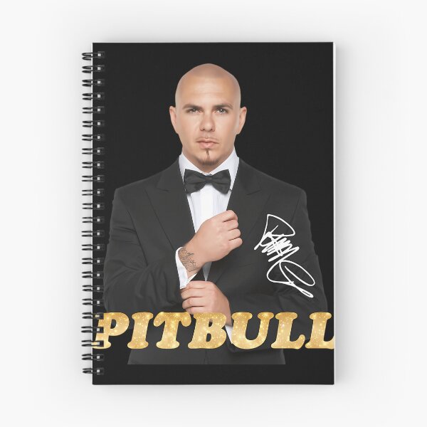 Item preview, Pitbull Rapper 2023 with Signature designed and sold by ArtChicSebas.