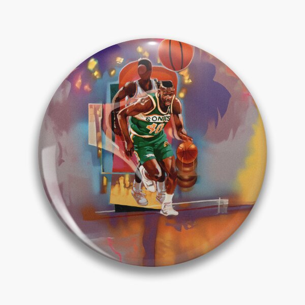 Item preview, Vintage Basketball 91 - Kemp - Pink Court designed and sold by InsideOutCards.