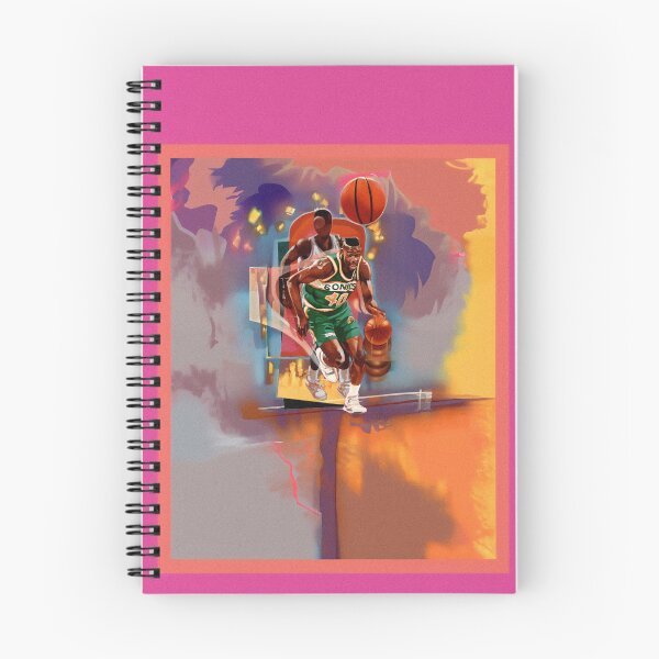 Item preview, Vintage Basketball 91 - Kemp - Pink Court designed and sold by InsideOutCards.