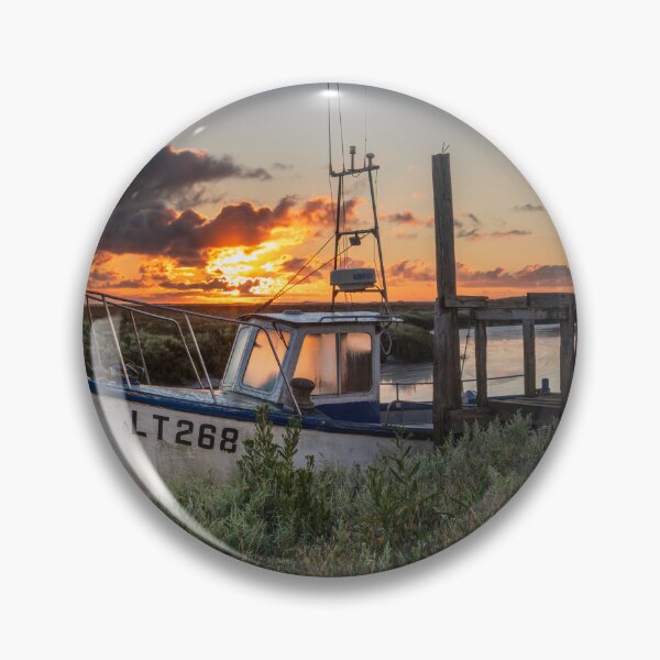 Item preview, Sunrise over Thornham Old Harbour designed and sold by dp-images.