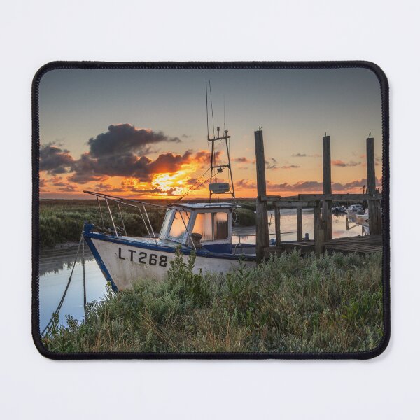 Item preview, Sunrise over Thornham Old Harbour designed and sold by dp-images.