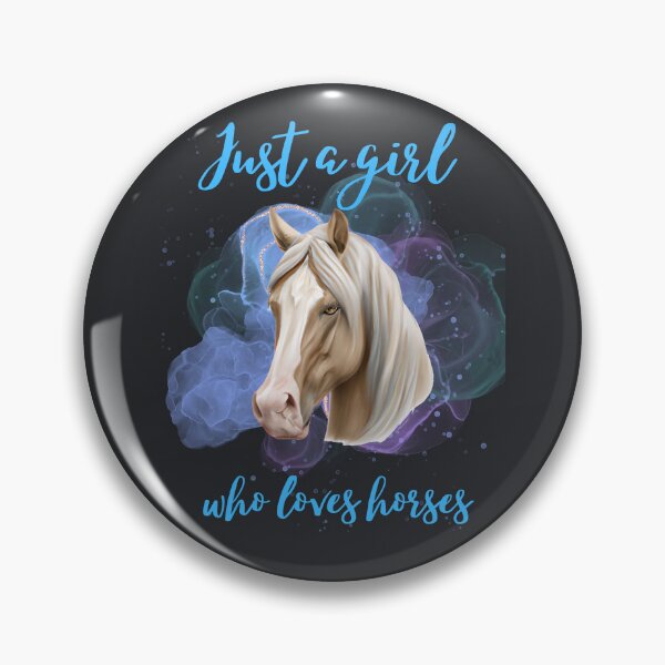 Item preview, Just a Girl Who Loves Horses designed and sold by earth-t-shirt.