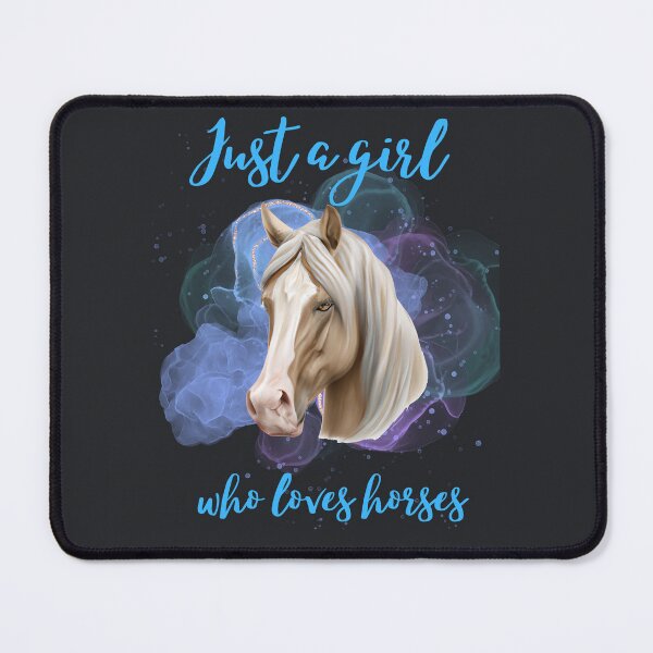 Item preview, Just a Girl Who Loves Horses designed and sold by earth-t-shirt.