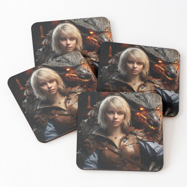 Item preview, Dragon's Bond: The Half-Elf's Fiery Alliance designed and sold by calharborne.