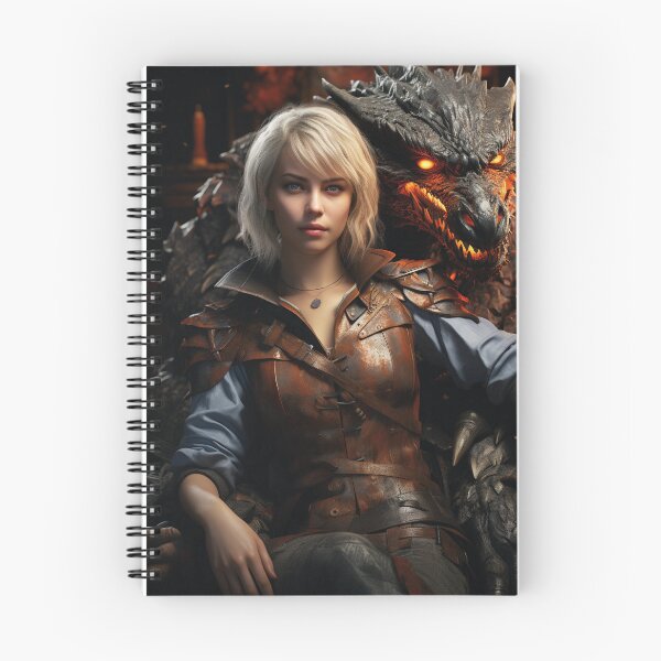 Item preview, Dragon's Bond: The Half-Elf's Fiery Alliance designed and sold by calharborne.