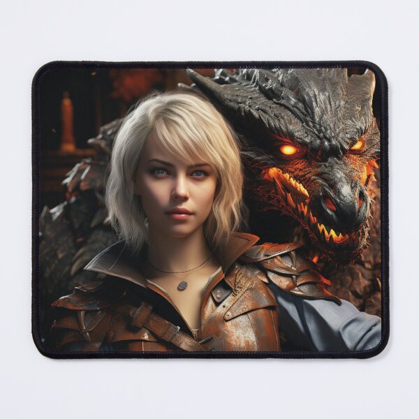 Item preview, Dragon's Bond: The Half-Elf's Fiery Alliance designed and sold by calharborne.