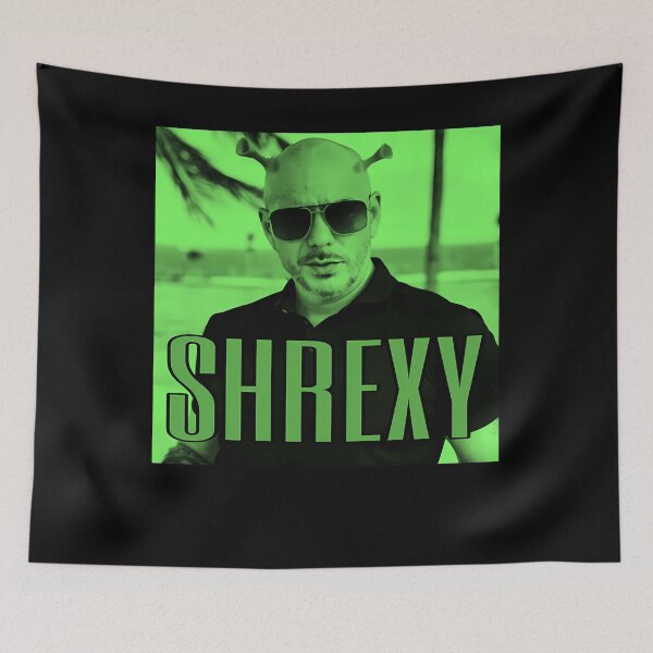 Item preview, Pitbull Rapper Mr Worldwide - Shrexy Pit designed and sold by ArtChicSebas.
