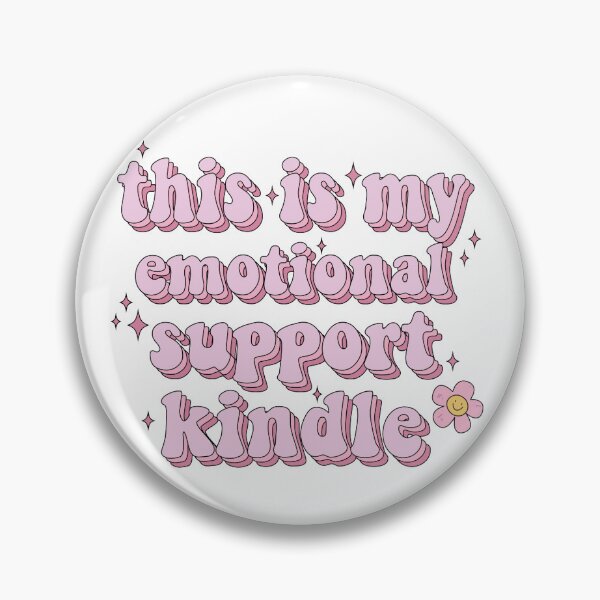 Aperçu de l'œuvre Ceci est mon soutien émotionnel Kindle Pink Book Lover Sticker Bookish Book Aesthetic Booktok Gift Journal Stickers Reading Present Smut Library Spicy Reader Read créée et vendue par SouQ-Art.