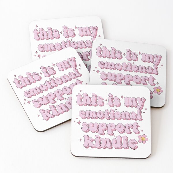 Aperçu de l'œuvre Ceci est mon soutien émotionnel Kindle Pink Book Lover Sticker Bookish Book Aesthetic Booktok Gift Journal Stickers Reading Present Smut Library Spicy Reader Read créée et vendue par SouQ-Art.