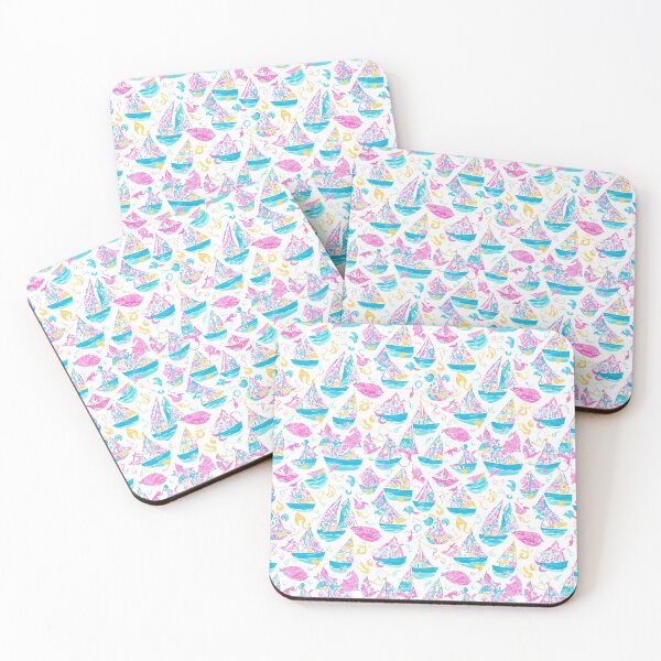 Item preview, Nautical Ship & Anchor Pattern designed and sold by kaliburrito.