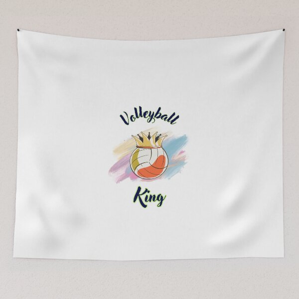 Item preview, The Volleyball Monarch: Majestic Champ of the Court Artwork designed and sold by zax454.