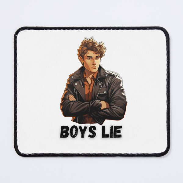 Item preview, Boys Lie 1980s boy with jacket on designed and sold by Socool101.