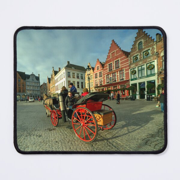 Item preview, Brugge Grand Place Horse n Cart designed and sold by hawkie.