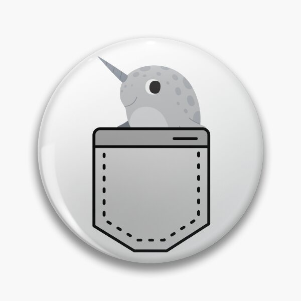 Item preview, Narwhal Pocket Pal designed and sold by Shipwright-Duck.