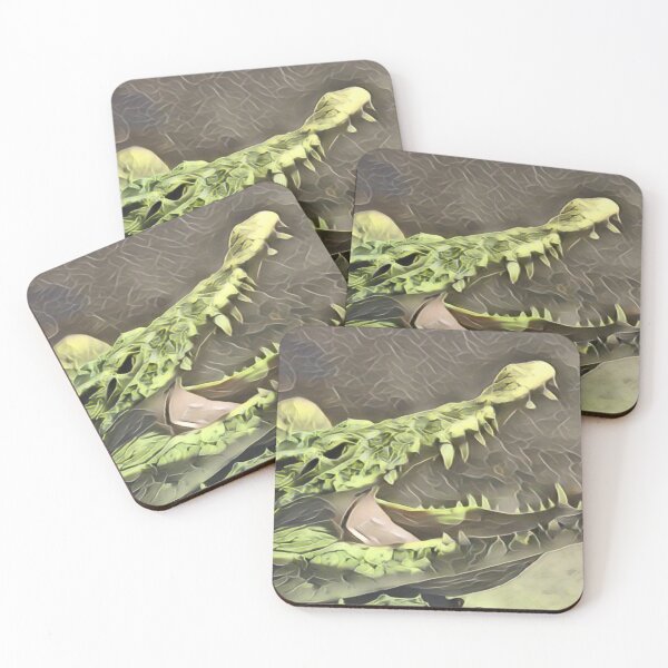 Item preview, Crocodile Teeth In Gemstone designed and sold by Fearless-Fox.