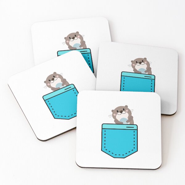 Item preview, Sea Otter Pocket Pal designed and sold by Shipwright-Duck.
