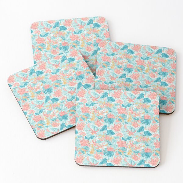 Item preview, Underwater Nautical Starfish Pattern designed and sold by kaliburrito.