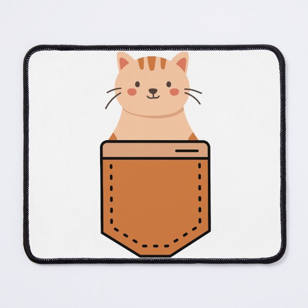 Item preview, Brown Cat Pocket Pal designed and sold by Shipwright-Duck.