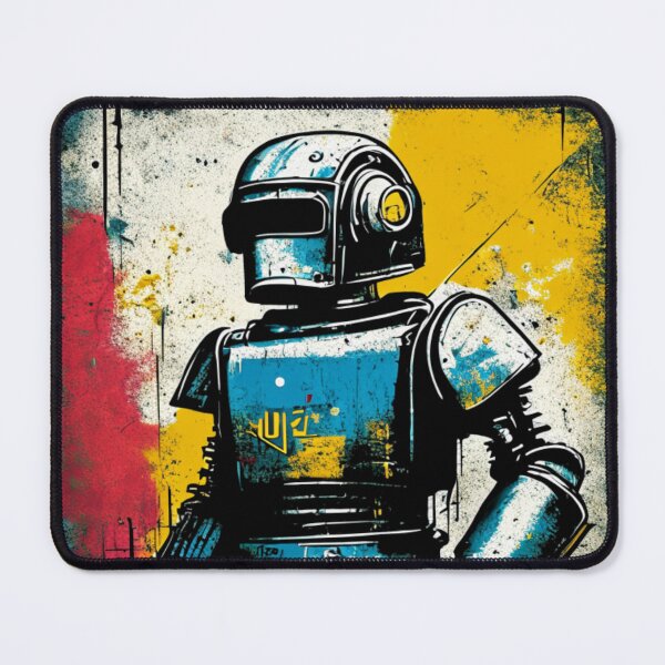 Item preview, Robot Street Art designed and sold by RobotAIArt.
