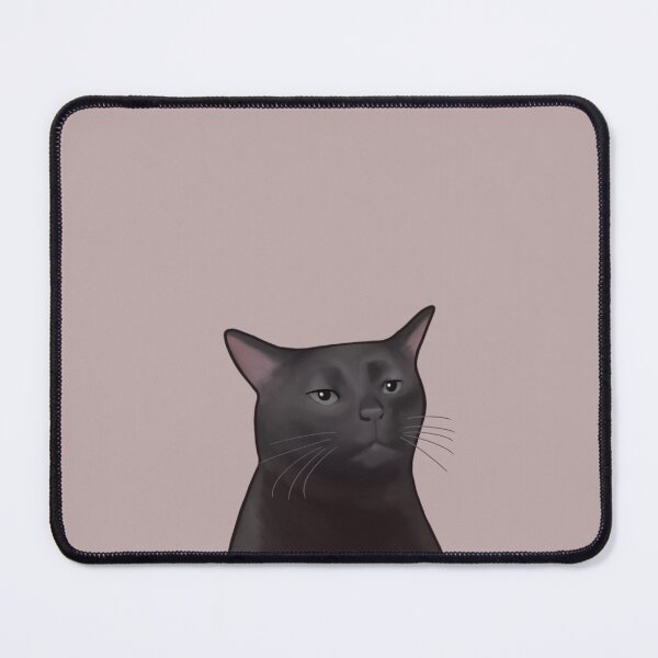 Item preview, Black Cat Zoning Out Meme-Cat Only designed and sold by hwymer.