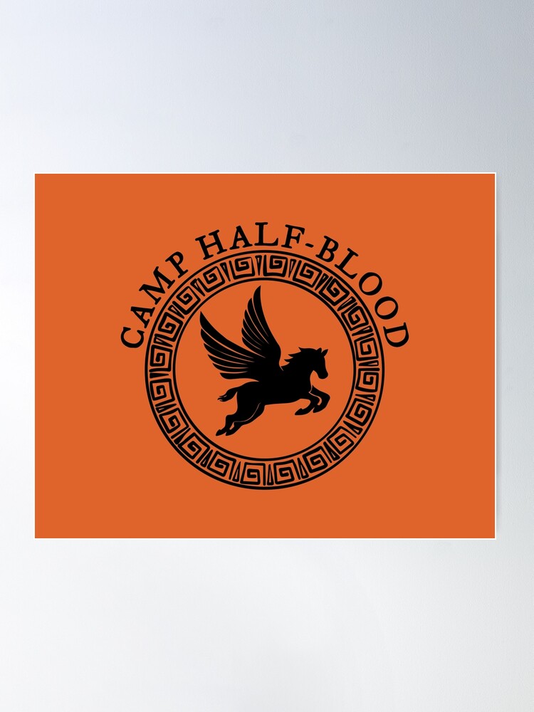  Camp Half Blood Shirt (Youth Small, Orange) : Handmade Products