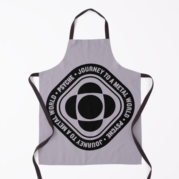 Item preview, Psyche mission to a metal asteroid logo diamond (black) designed and sold by SolidEarthArt.