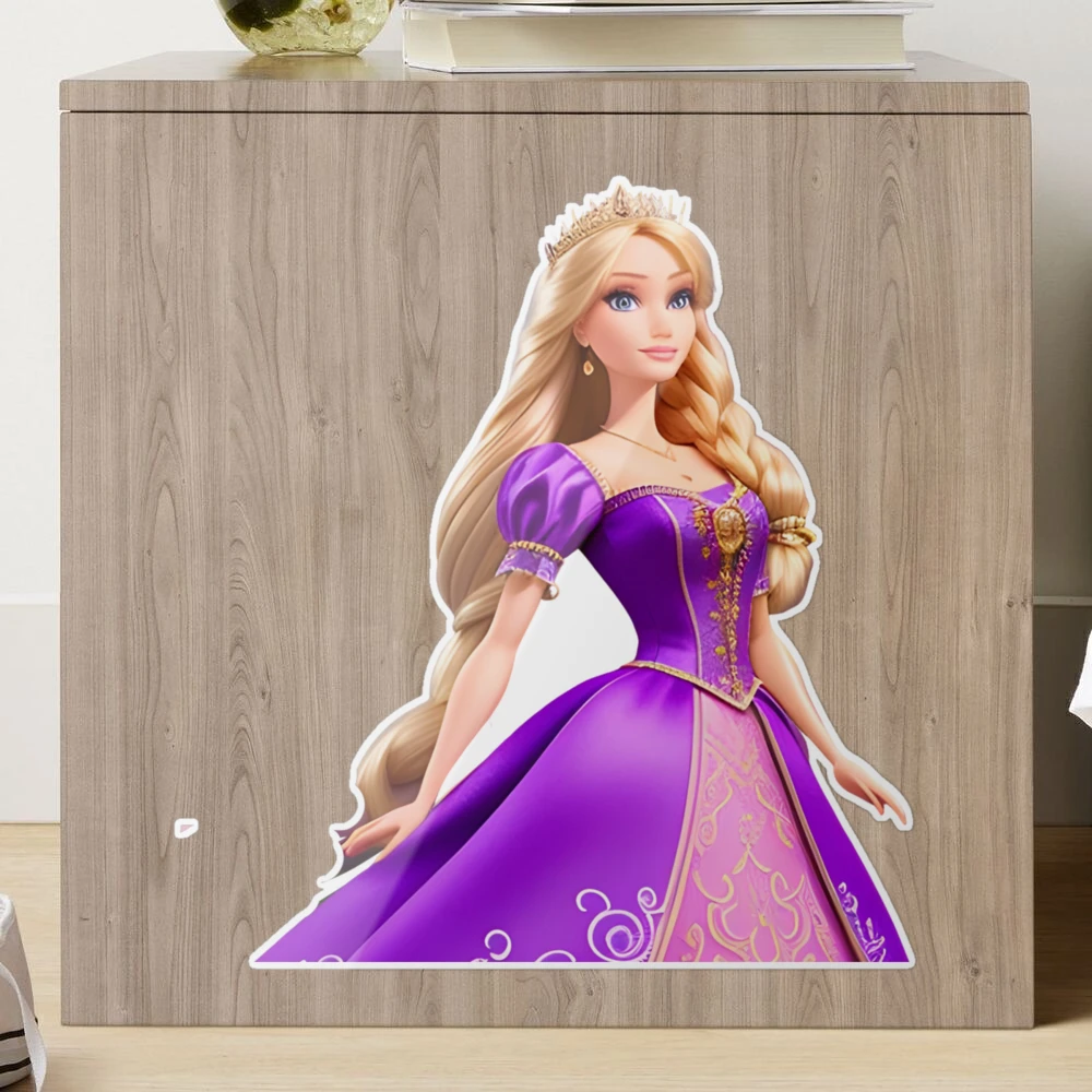 Enchanting Rapunzel Barbie Doll with Flowing Hair