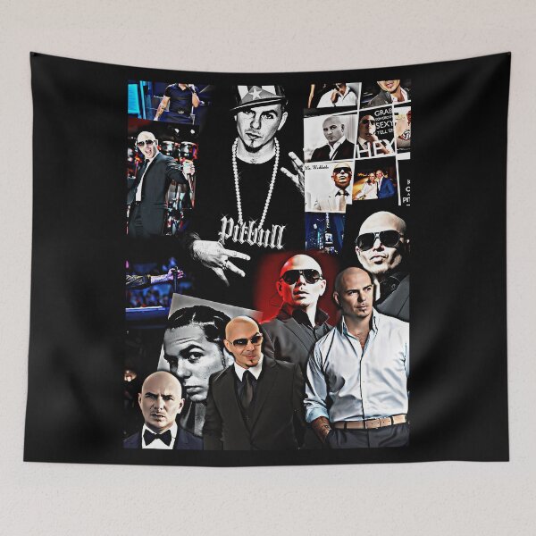 Item preview, pitbull singer designed and sold by ArtChicSebas.