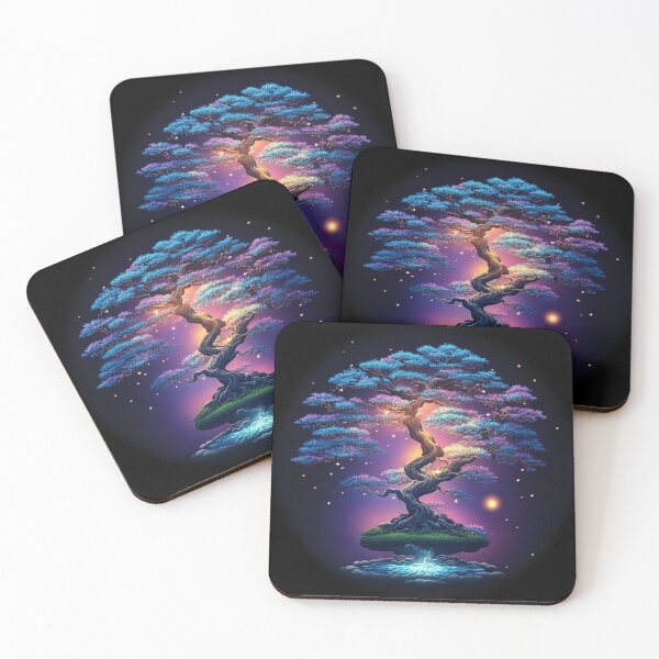 Item preview, Bonsai tree with glowing and enchanting elements designed and sold by CoolPixels.