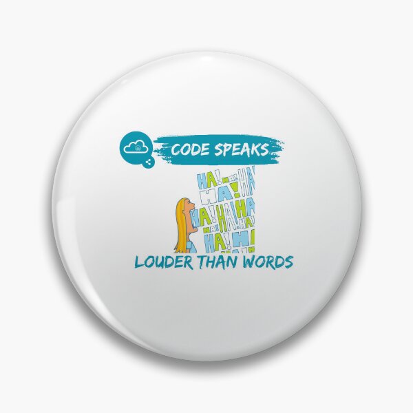 Item preview, Code Speaks Louder Than Words designed and sold by GoDelta.