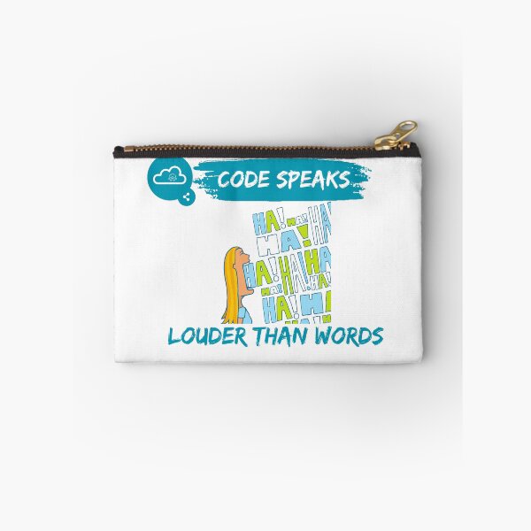 Item preview, Code Speaks Louder Than Words designed and sold by GoDelta.
