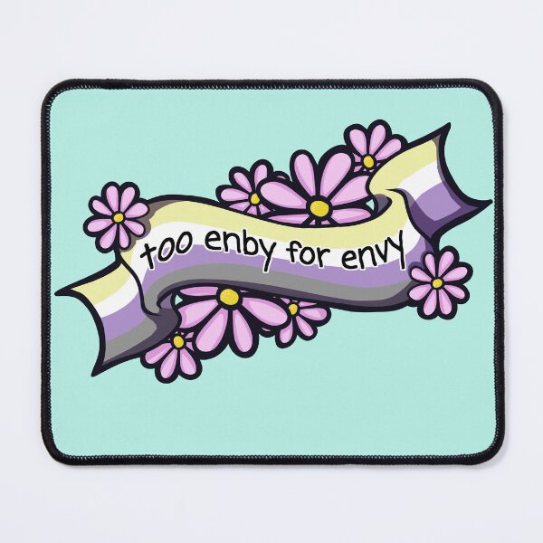 Item preview, Too Enby for Envy designed and sold by querulousArt.