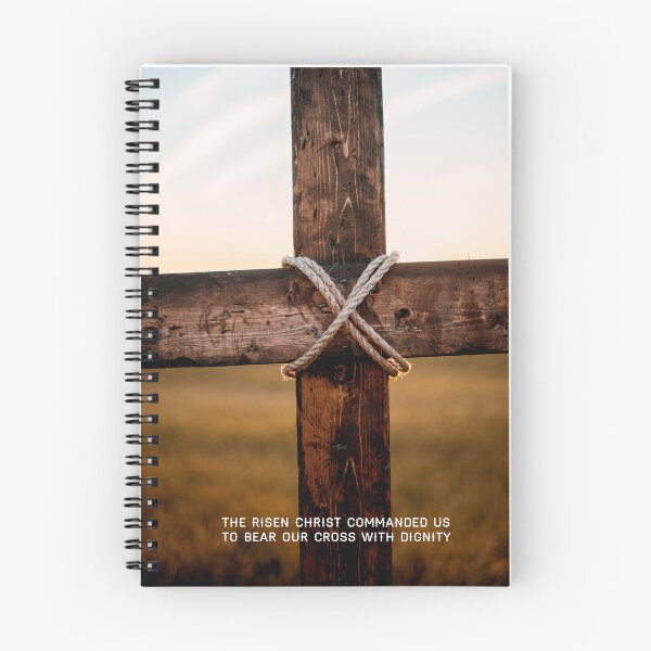 Item preview, The risen Christ commanded us to bear our cross with dignity.  designed and sold by Christ-Risen.