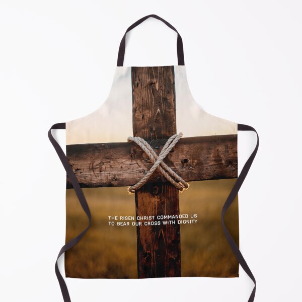 Item preview, The risen Christ commanded us to bear our cross with dignity.  designed and sold by Christ-Risen.