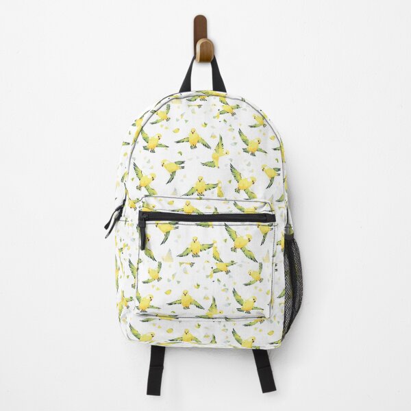 Item preview, Yellow Budgies in flight designed and sold by Studio CB.