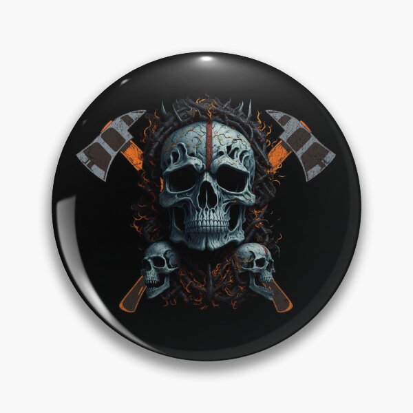 Item preview, Vintage Firefighter Skull designed and sold by Affyboss6.