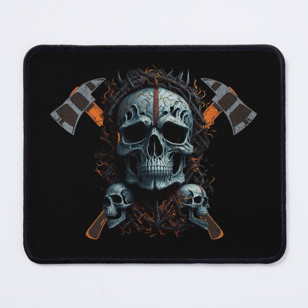 Item preview, Vintage Firefighter Skull designed and sold by Affyboss6.