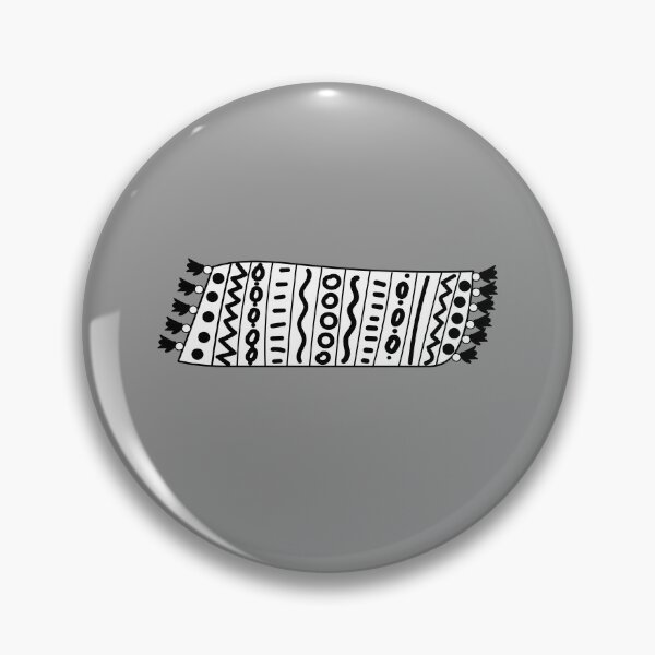 Item preview, Cute doodle carpet. Black and white ethnic geometry style. designed and sold by Creavision.